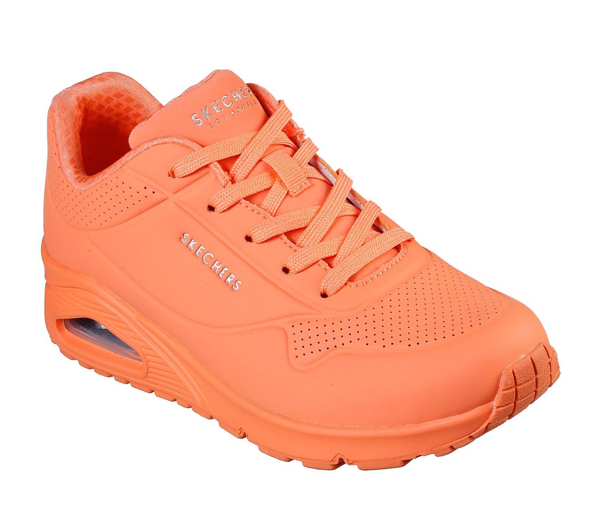 shoes skechers orange