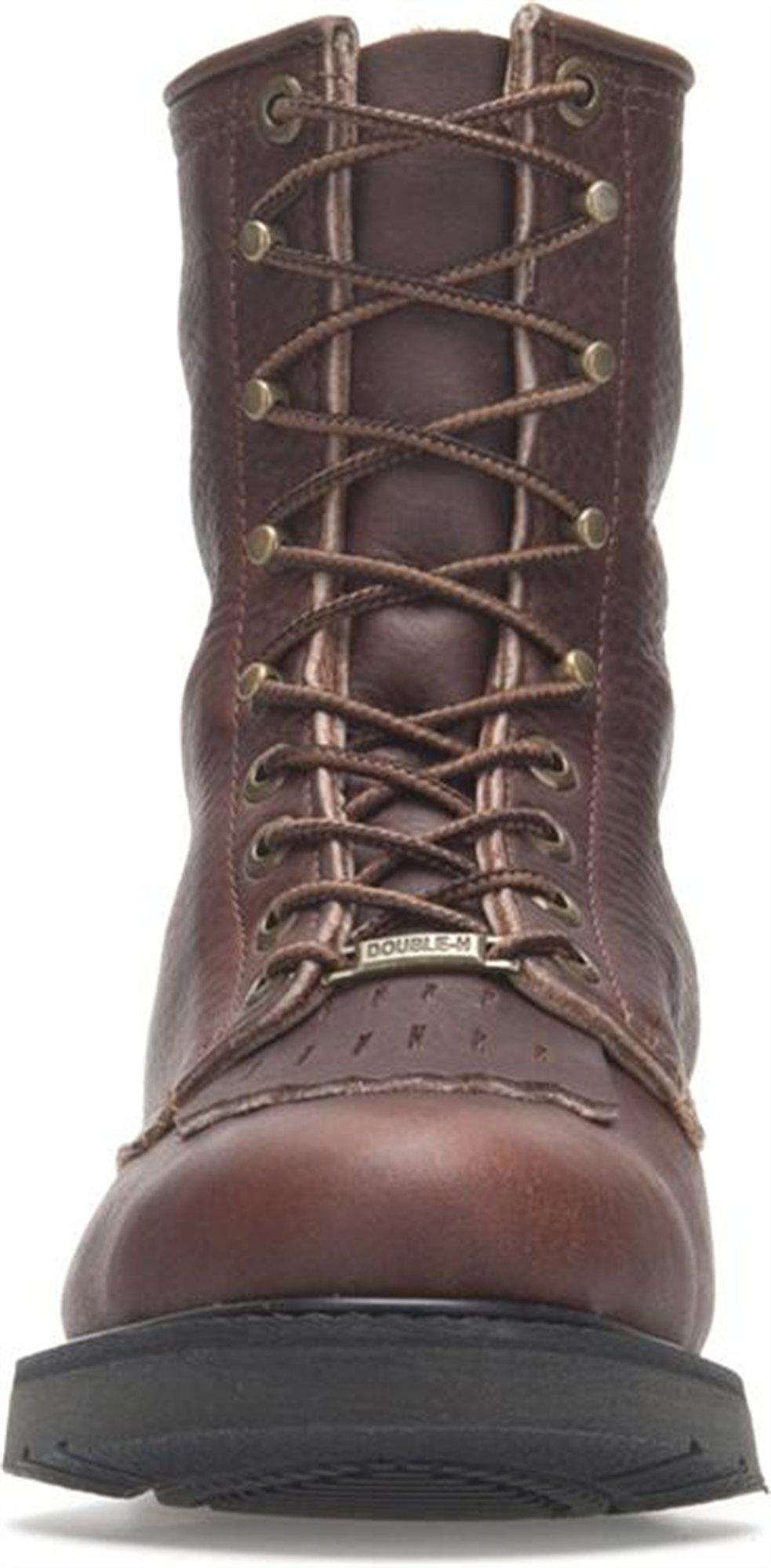 Double H Boot 8 Inch Work Lacer in 