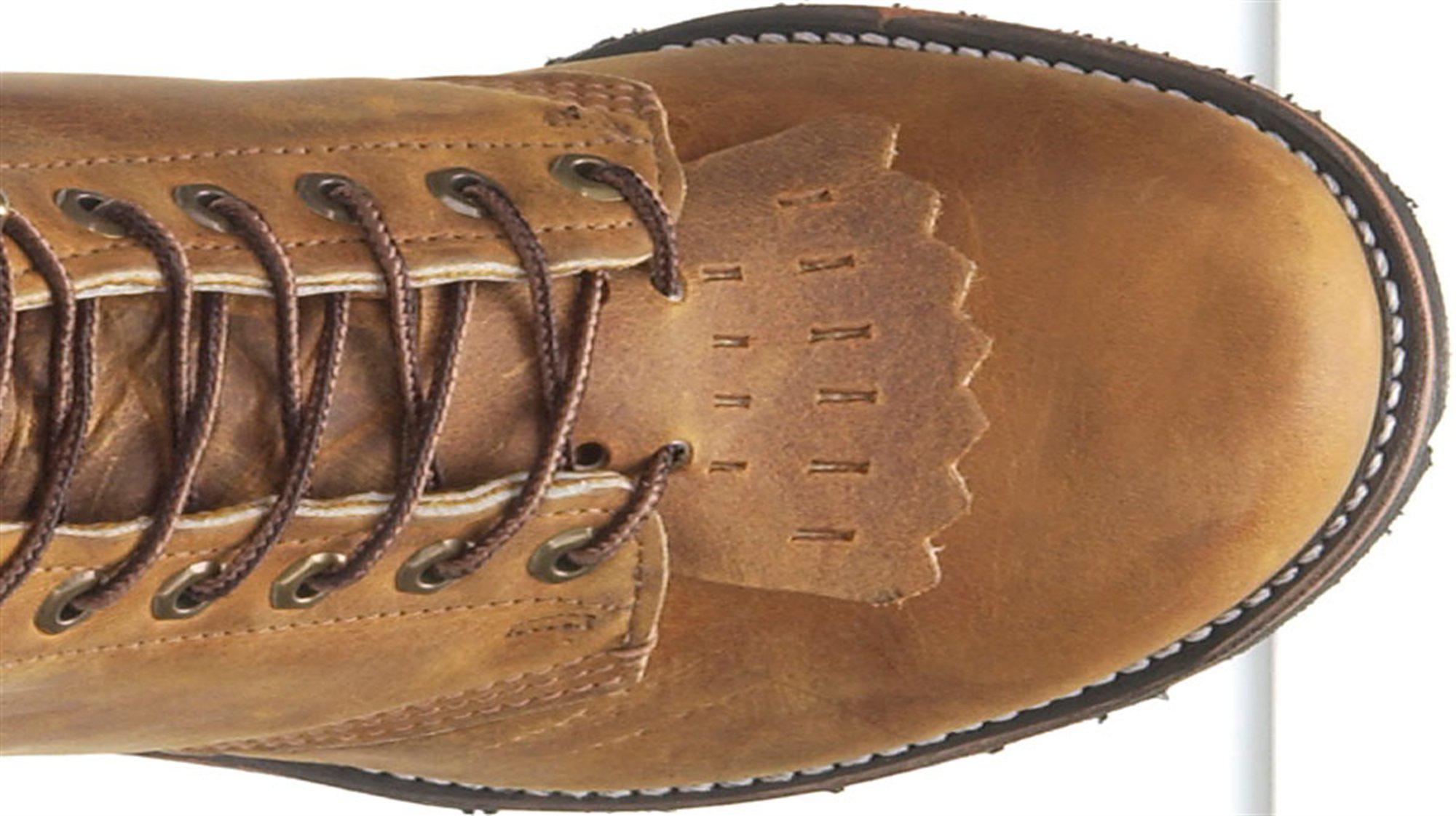 10 inch logger boots