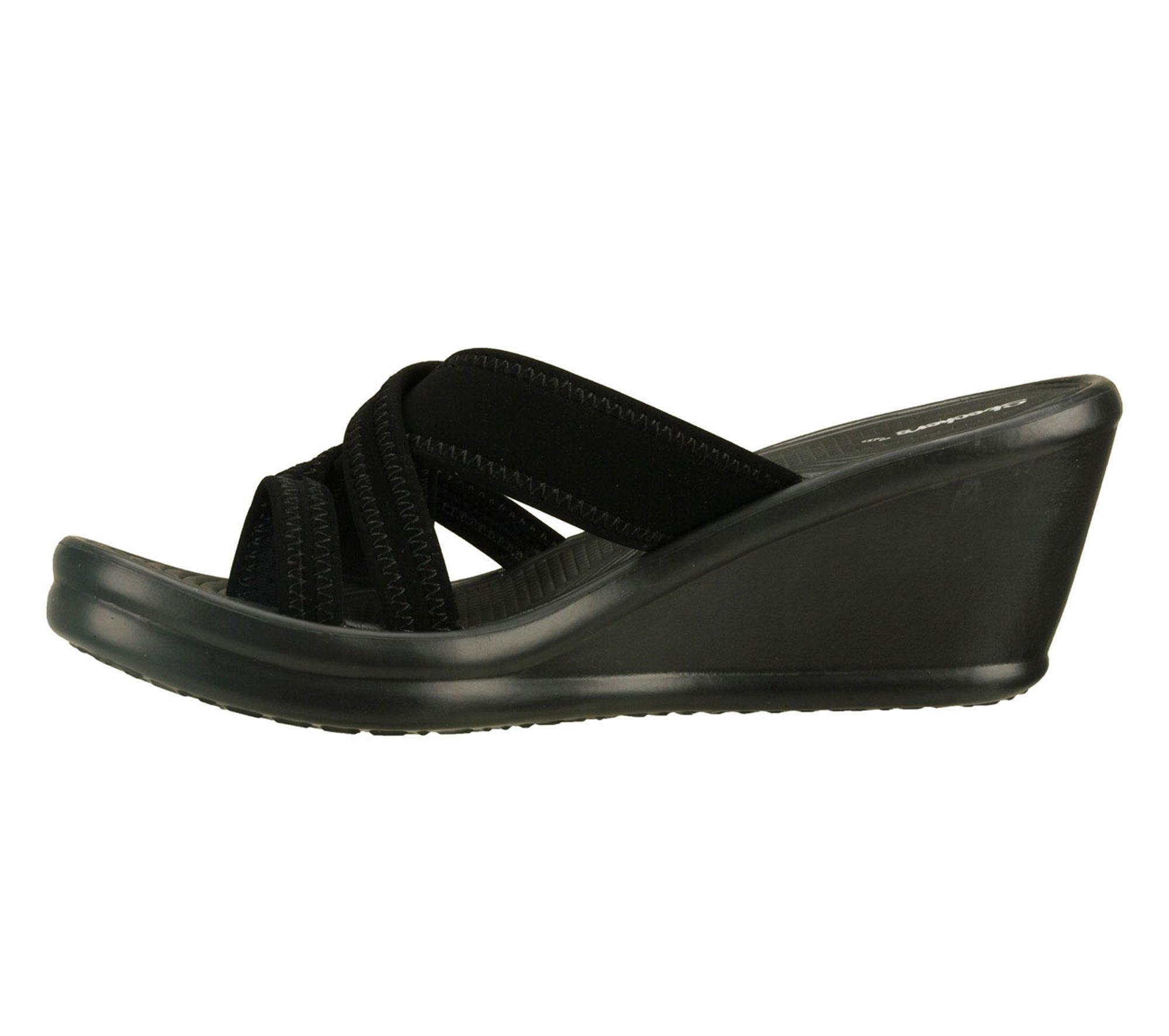 Skechers Neoprene Rumblers-beautiful People in Black - Lyst
