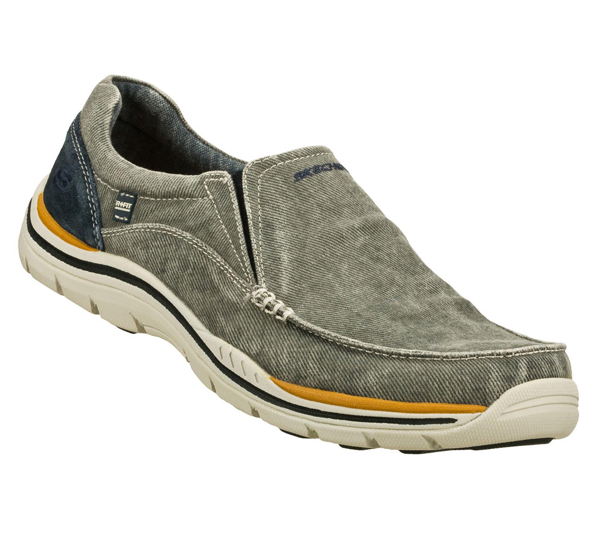 Skechers Canvas Relaxed Fit: Expected - Avillo - Final Sale in Blue for ...