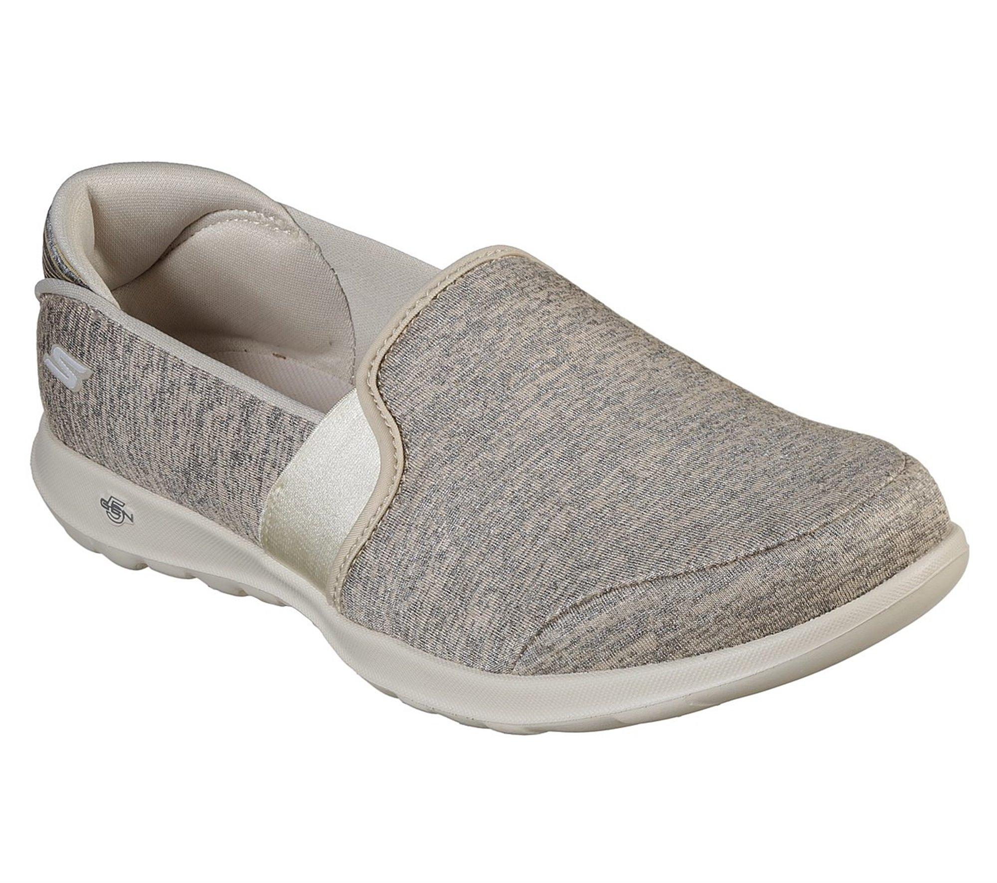 Skechers Go Walk Lite Love (natural) Shoes Lyst