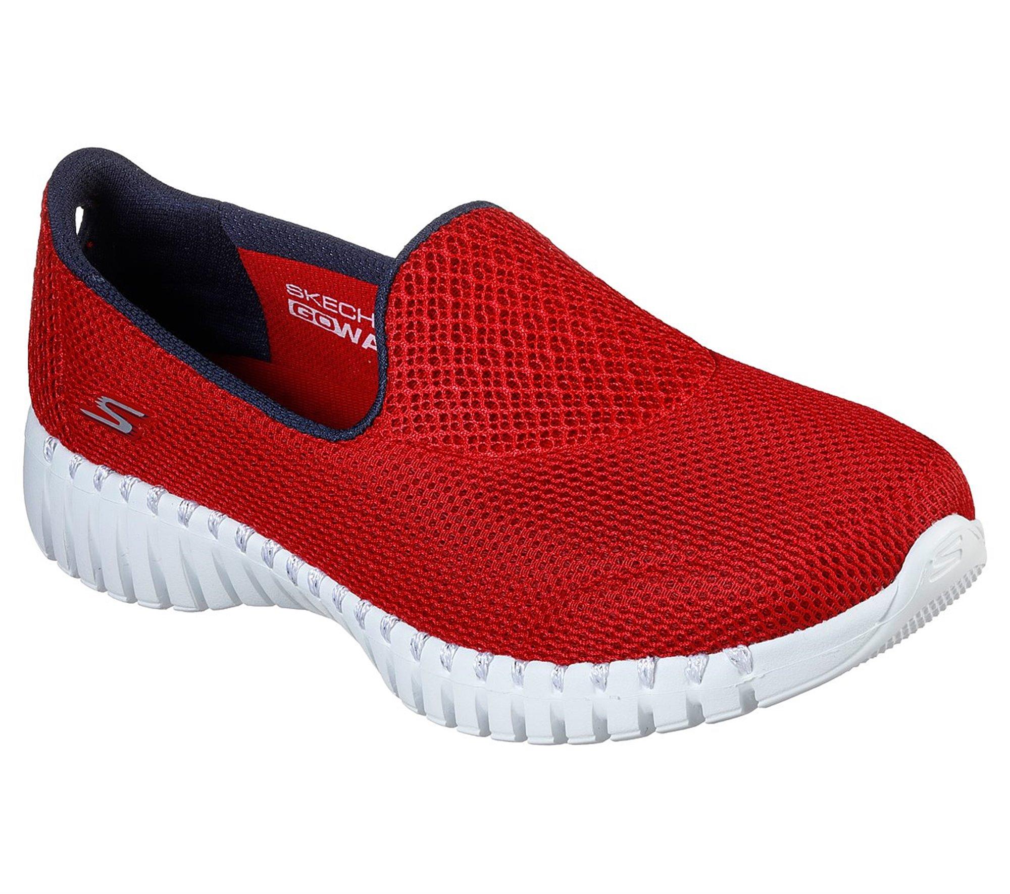 red skechers go walk