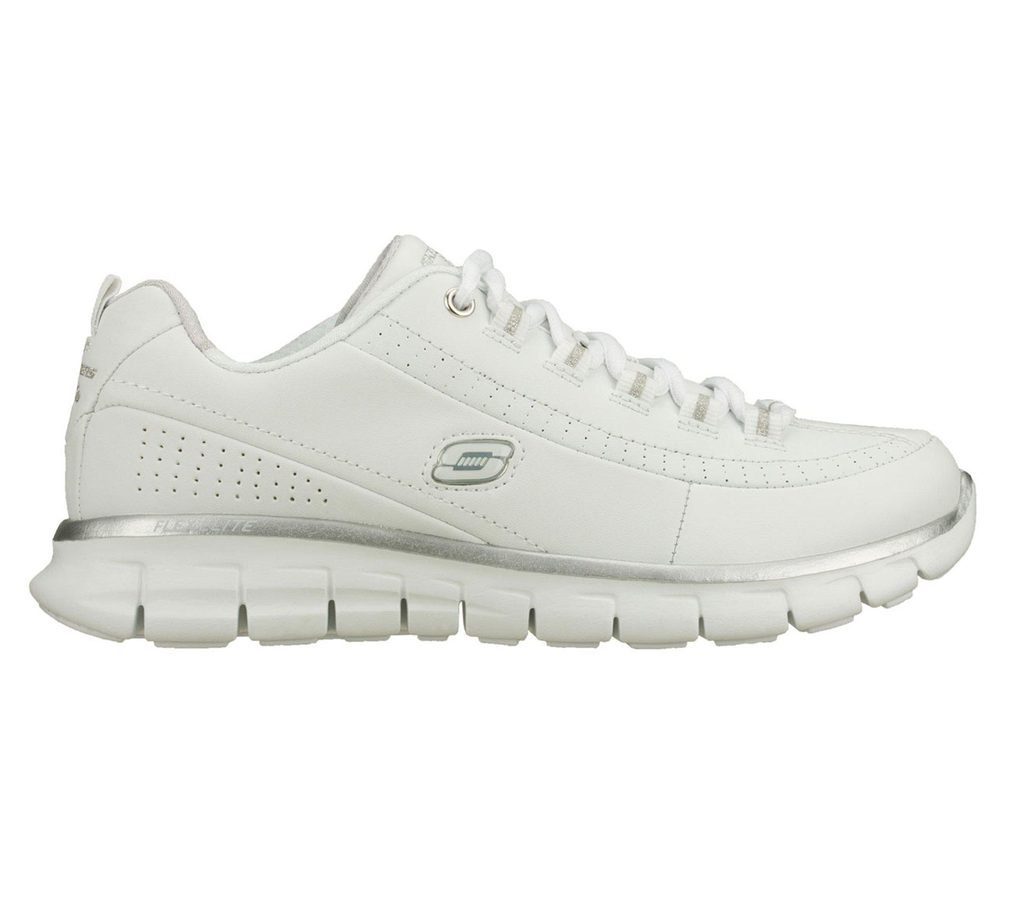 Кроссовки Skechers Женские Купить Белые