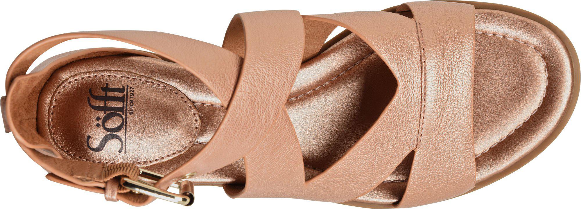 sofft mirabelle rose gold