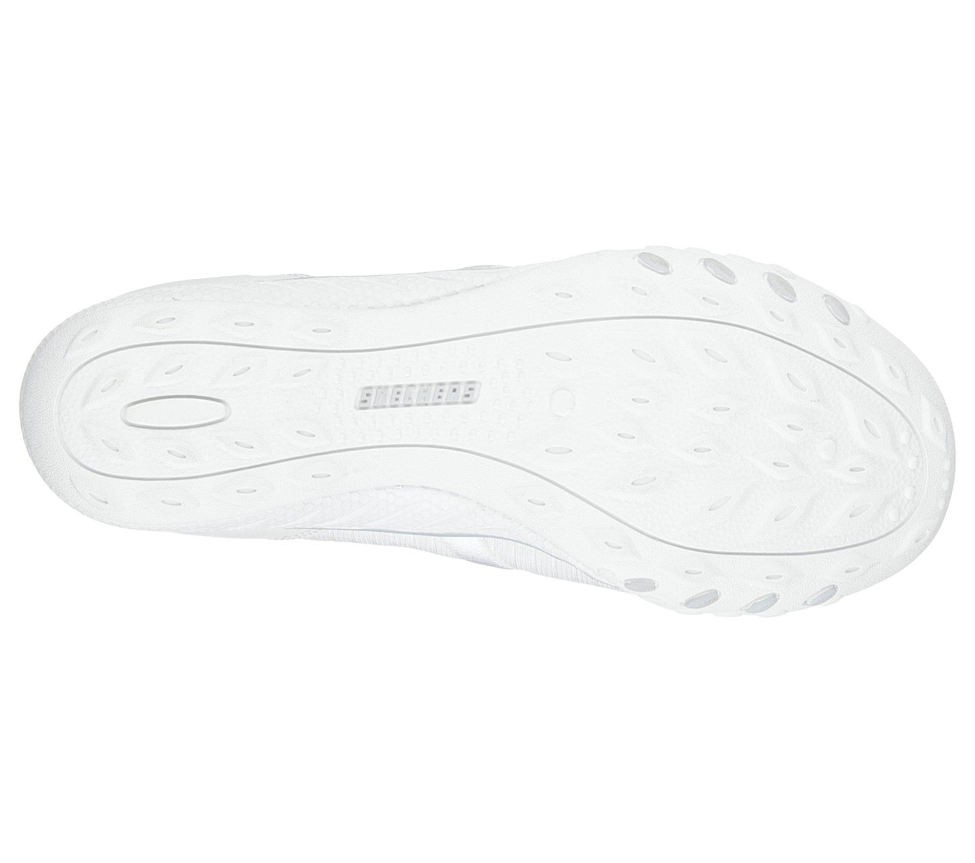 skechers white breathe easy