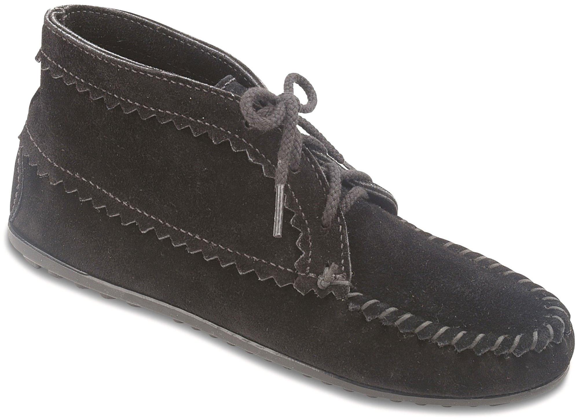 minnetonka suede ankle boot