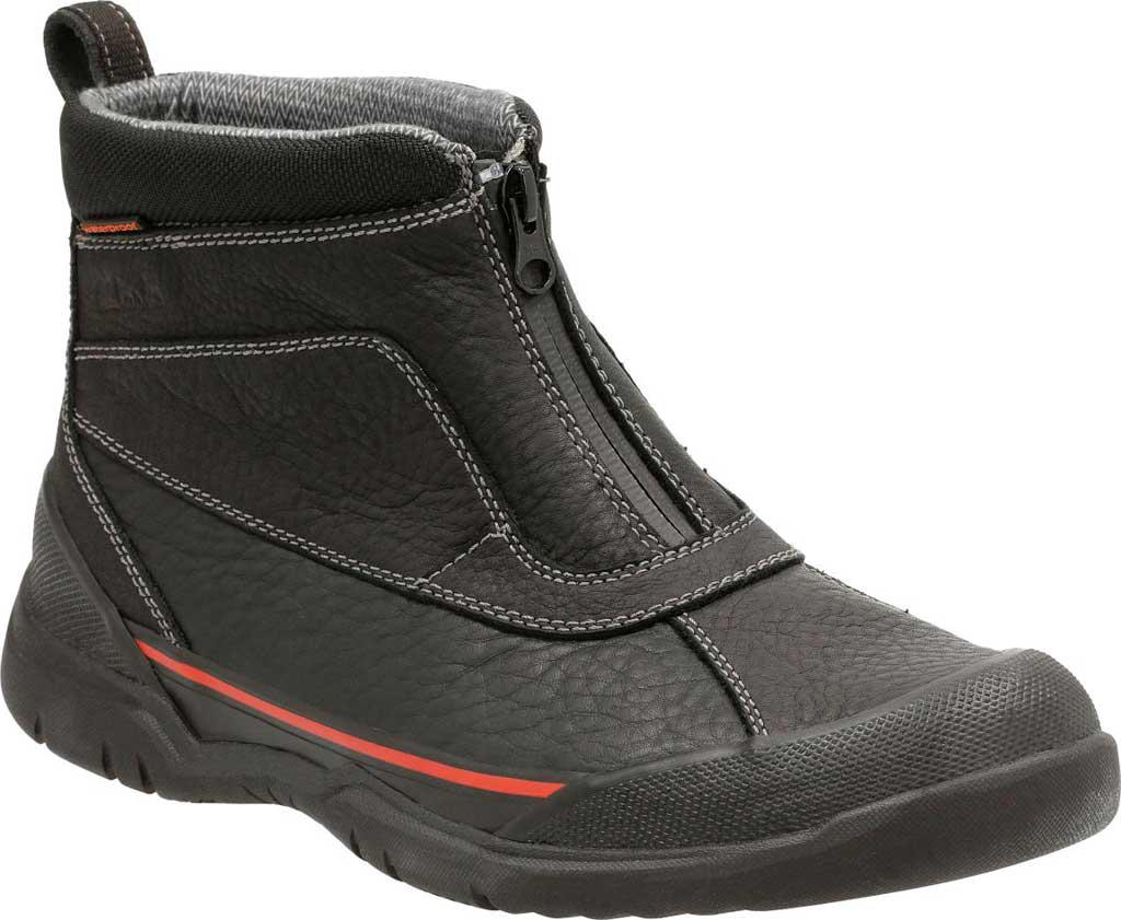 Clarks Rubber Allyn Up Waterproof Zipup Boot in Black for Men Lyst