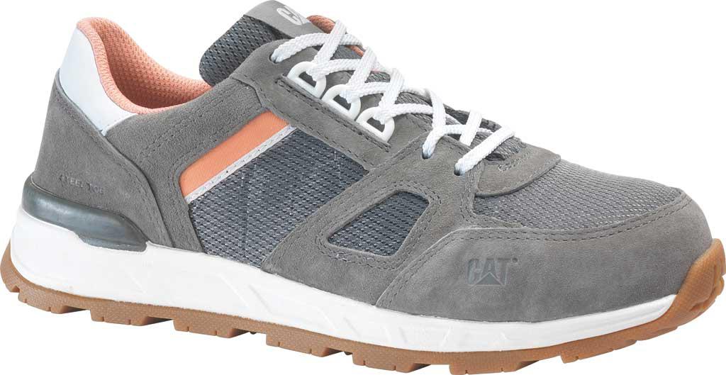 Caterpillar Synthetic Woodward Steel Toe Work Shoe in Gray Lyst