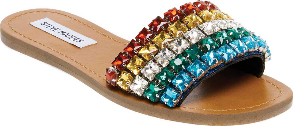 steve madden serenade rainbow jeweled slides