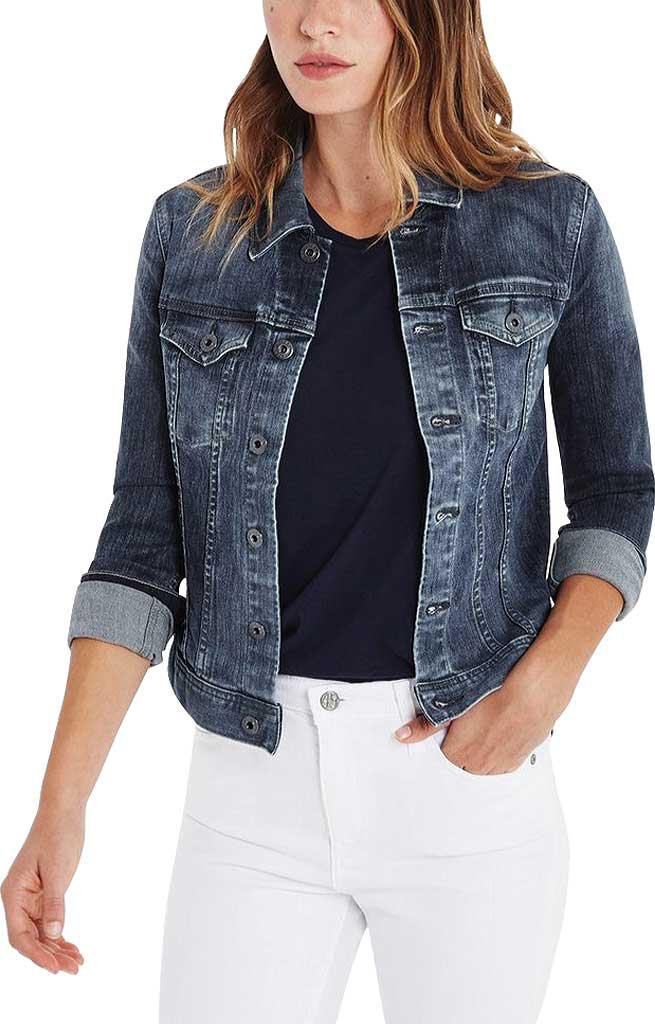 ag robyn denim jacket blue cove