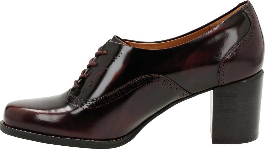 Clarks Synthetic Tarah Victoria Formal Shoe in Burgundy Clarks Synthetic Tarah Victoria Formal Shoe in Burgundy