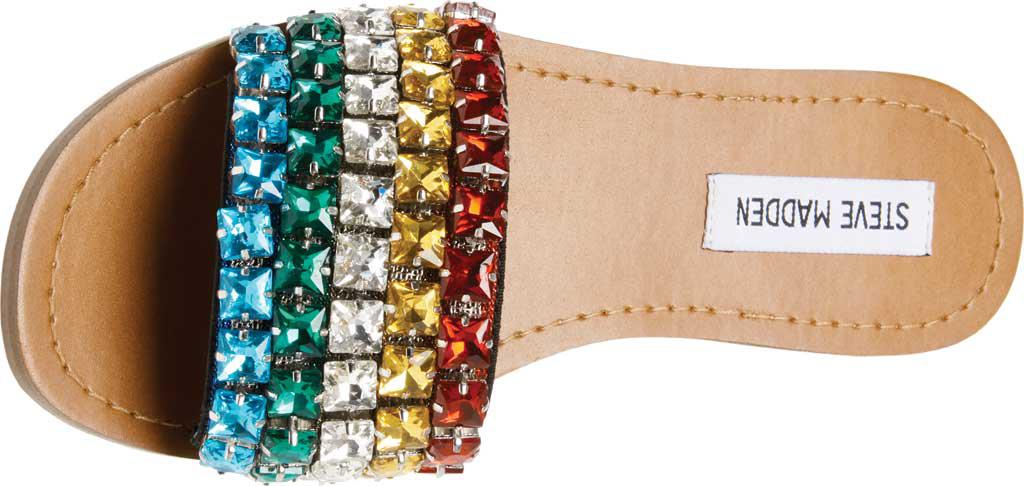 steve madden serenade rainbow jeweled slides