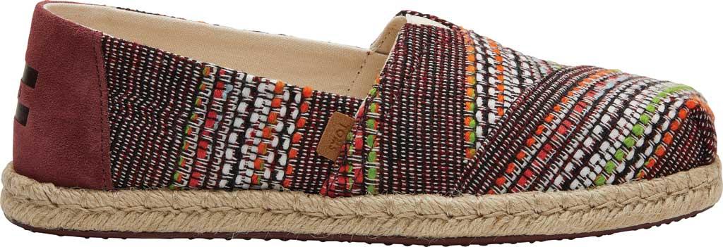 cherry tomato woven women's espadrilles