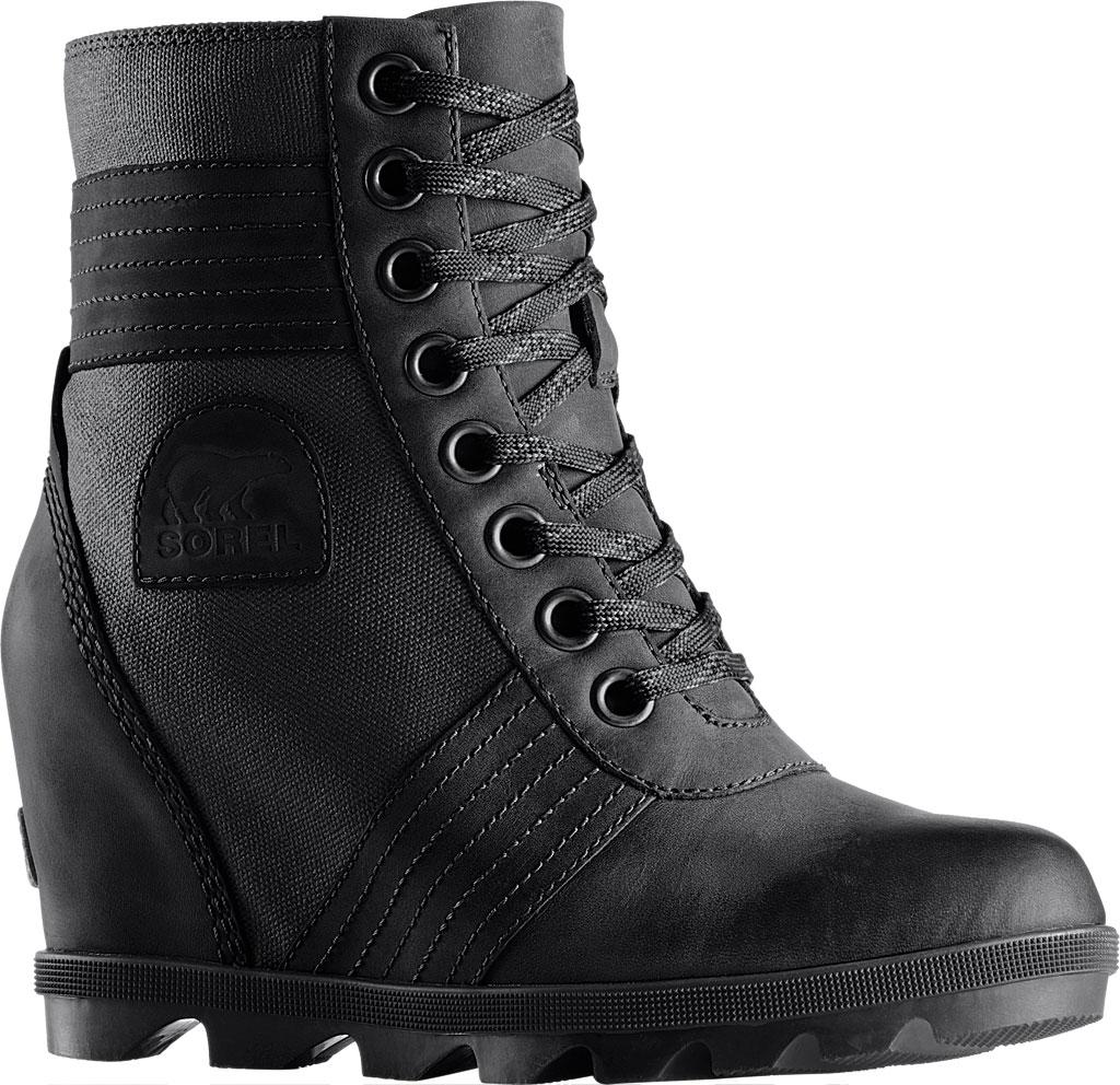 black sorel lexie wedge