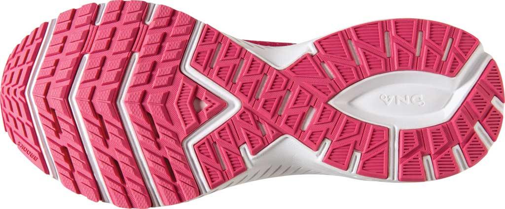 brooks launch 6 pink white lemon