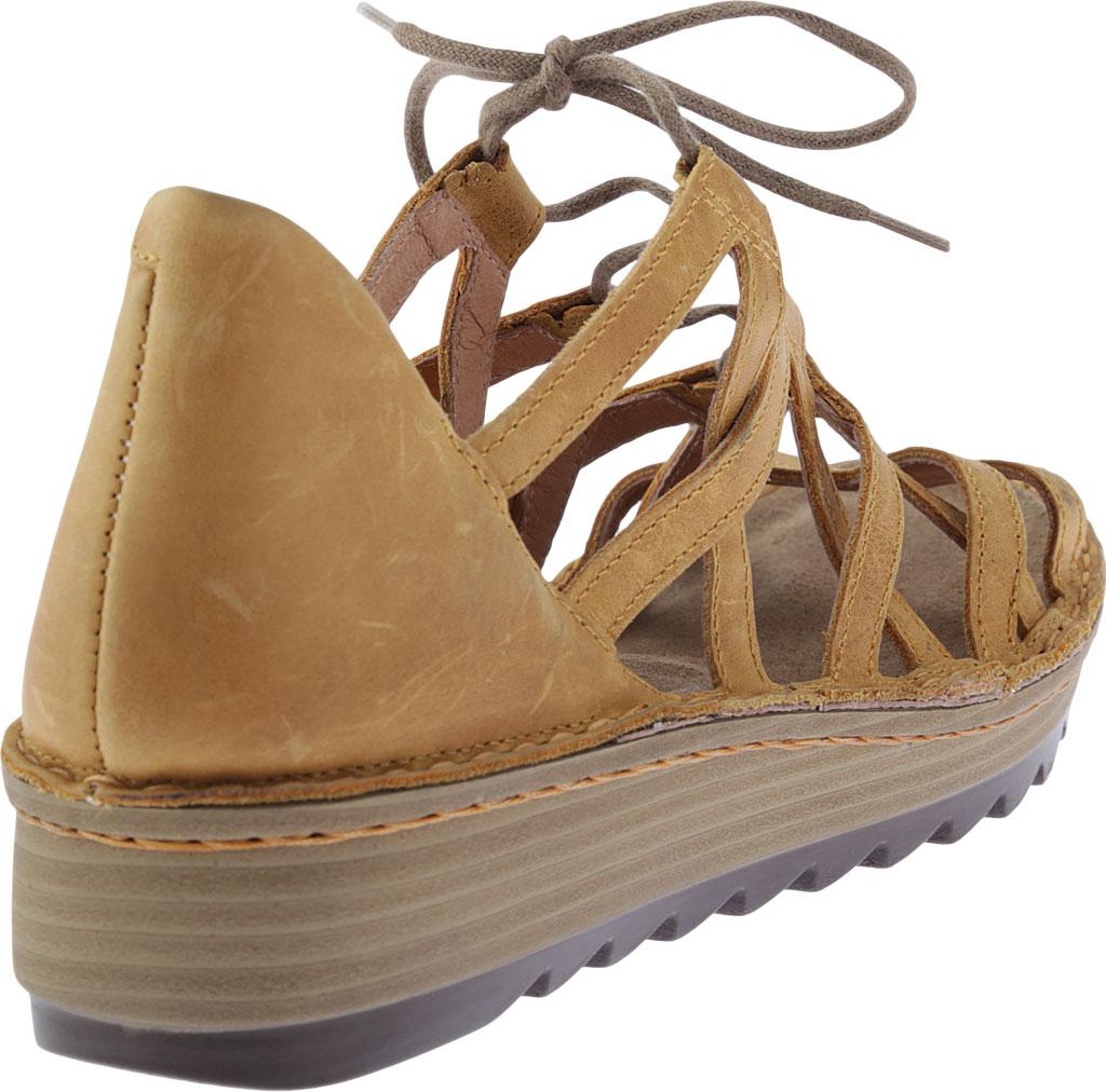 Naot Suede Yarrow Wedge Sandal in Brown - Lyst