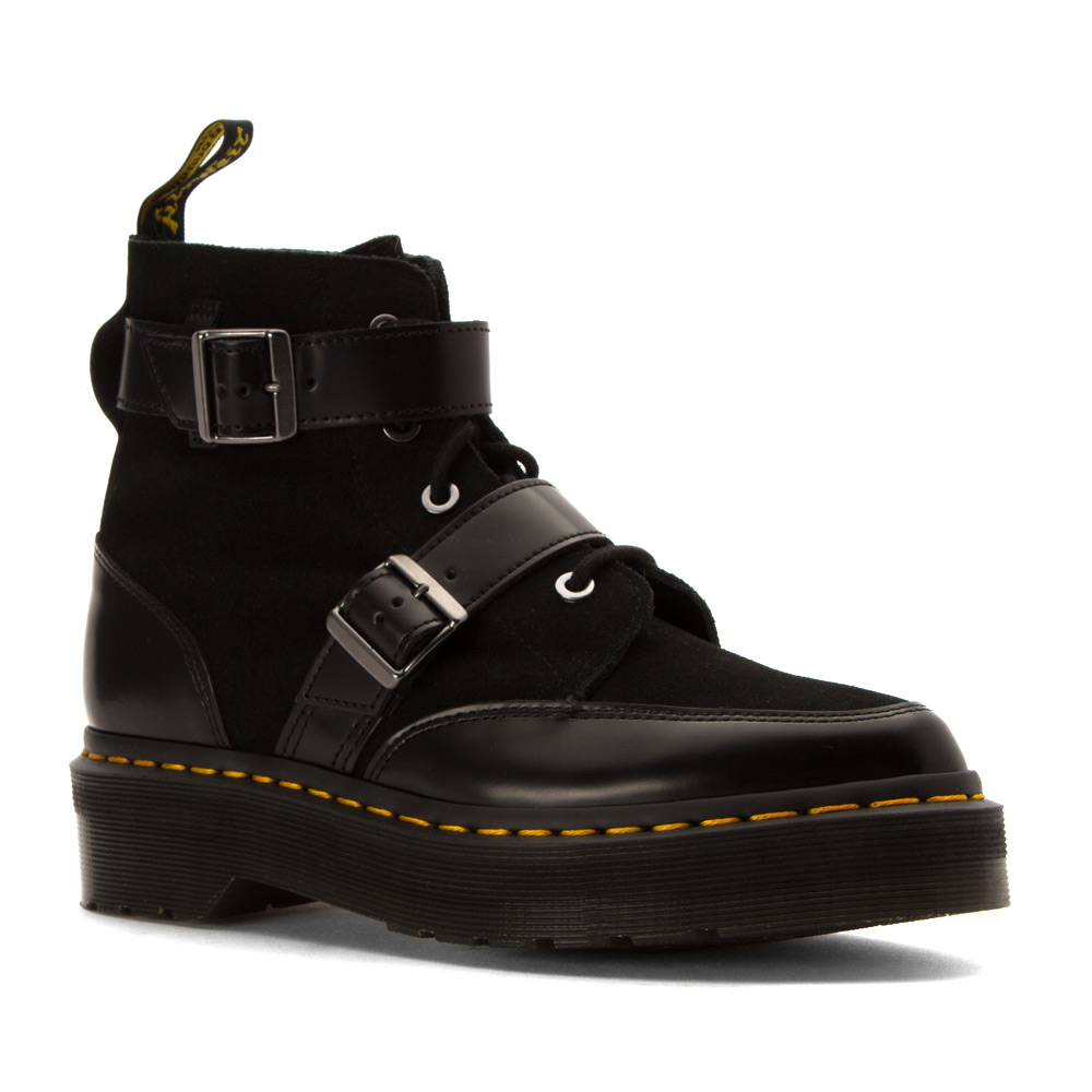 Dr. Martens Leather Masha Creeper Boot in Black - Lyst