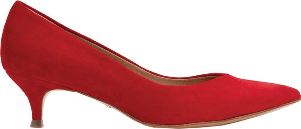 vionic josie kitten heel red