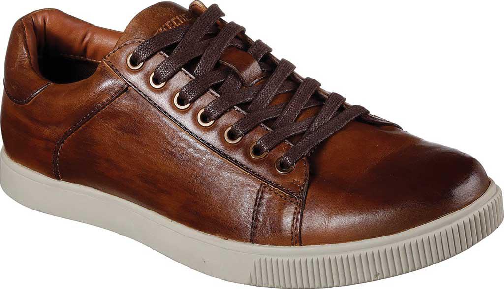 Skechers Leather Volden Fandom Sneaker in Tan (Brown) for Men - Lyst