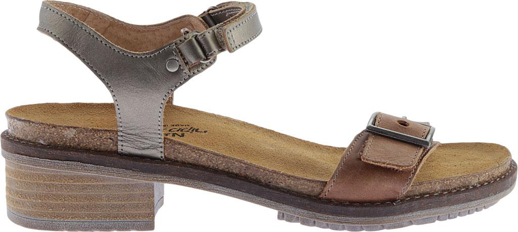 Naot Suede Boho Ankle Strap Sandal in Brown - Lyst