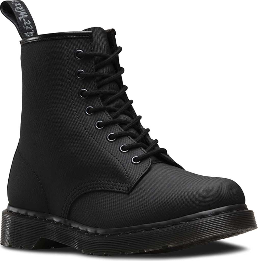 Dr. Martens Leather 1460 Mono Fl Combat Boot in Black - Lyst