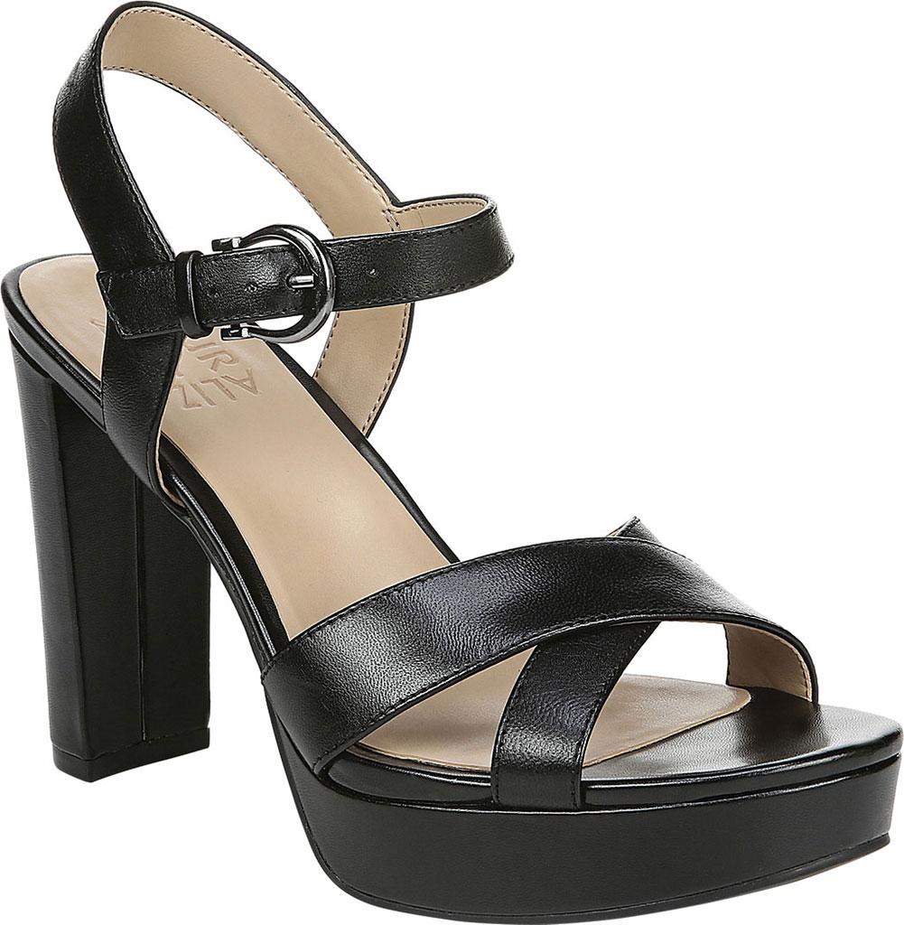 mia platform sandals black