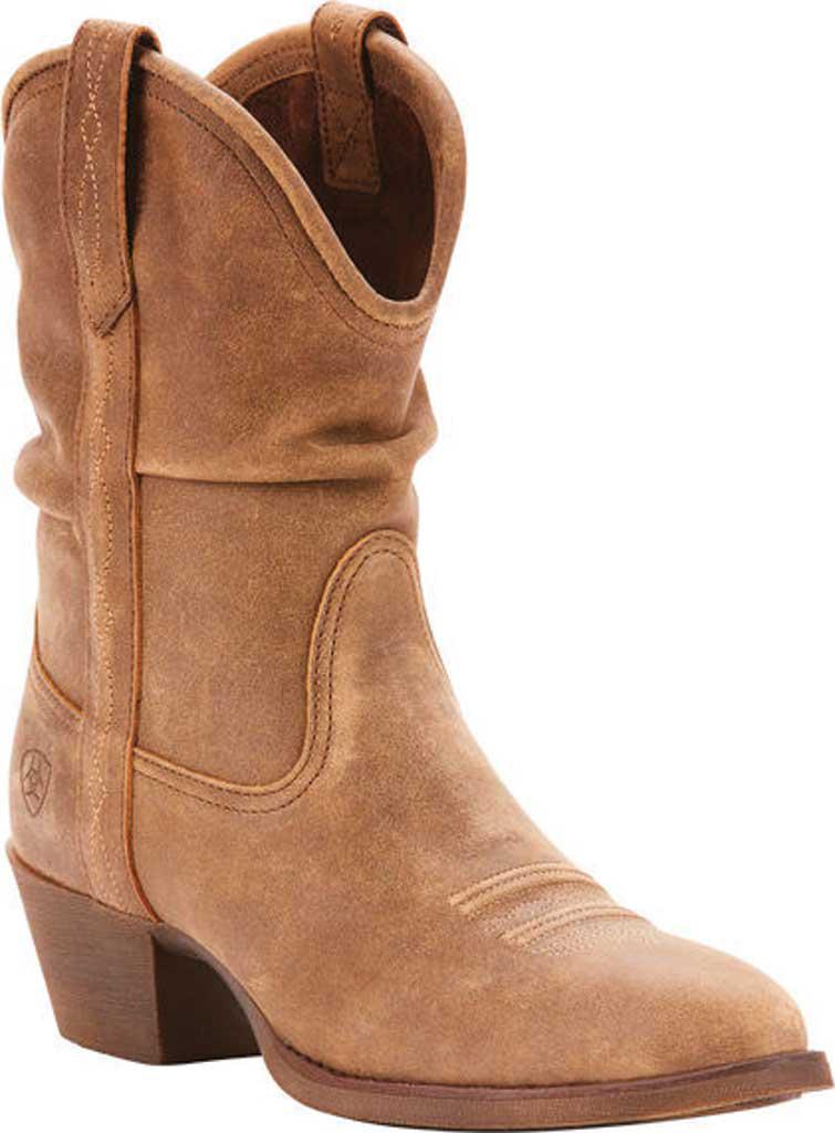 reina leather bootie