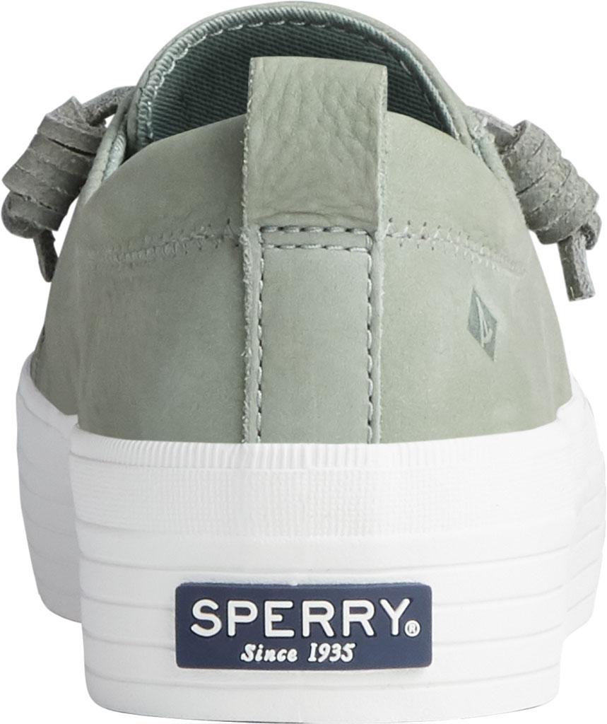 women's crest vibe platform leather sneaker