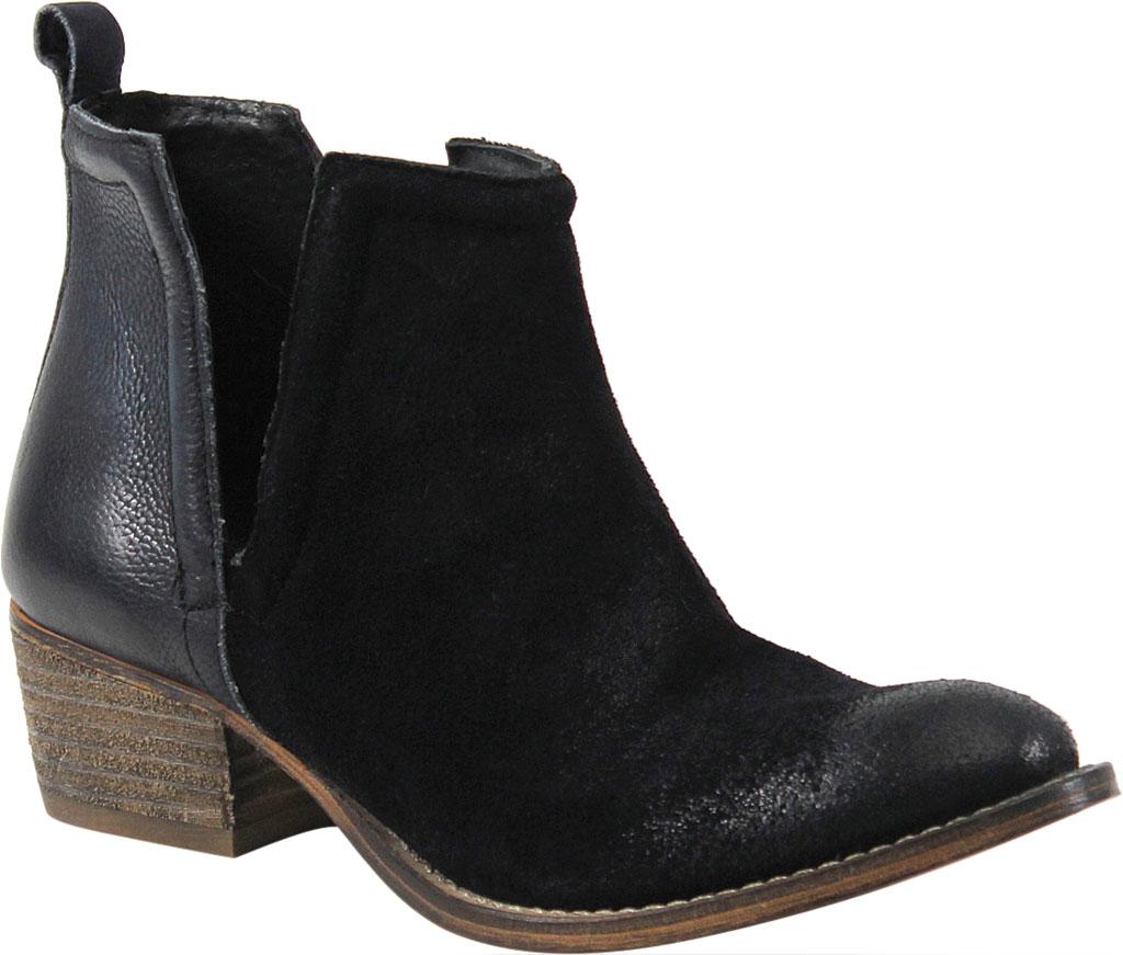 Diba True Leather Stop By Ankle Boot in Black/Black Leather (Black) - Lyst