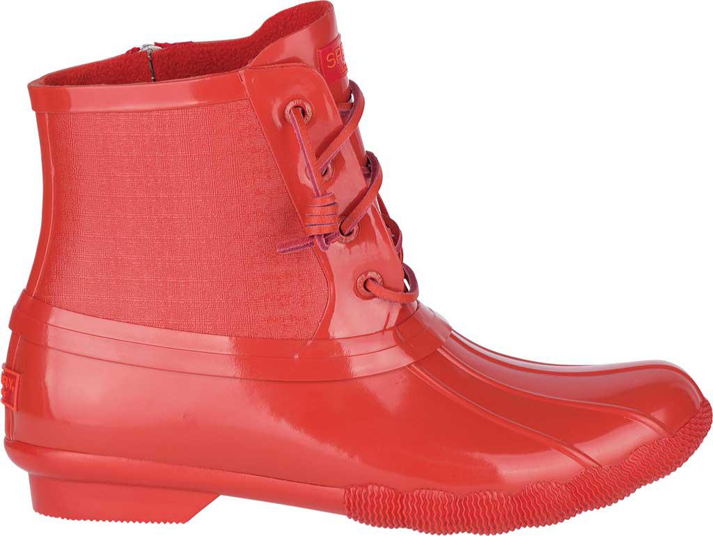 sperry women's saltwater rubber flooded rain boot