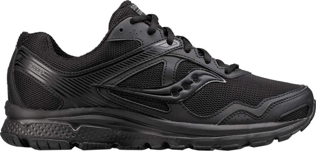 Saucony Grid Cohesion 10 Road Running Shoe in Black/Black (Black) for ...