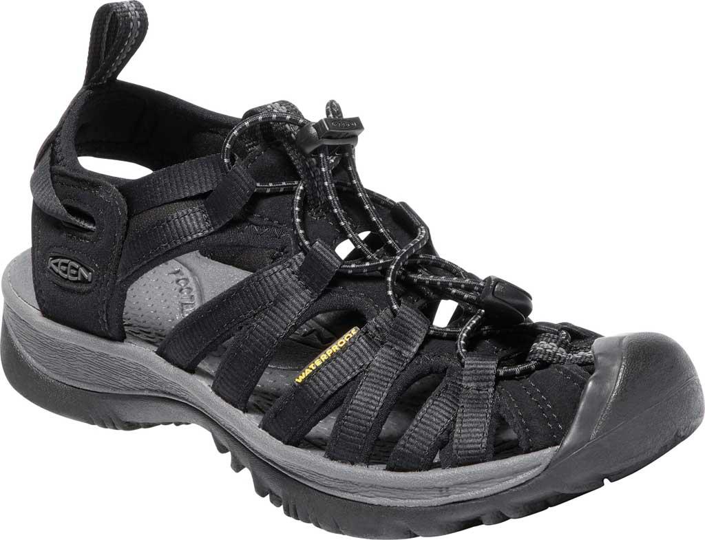 Keen Synthetic Whisper Sandals in Black 