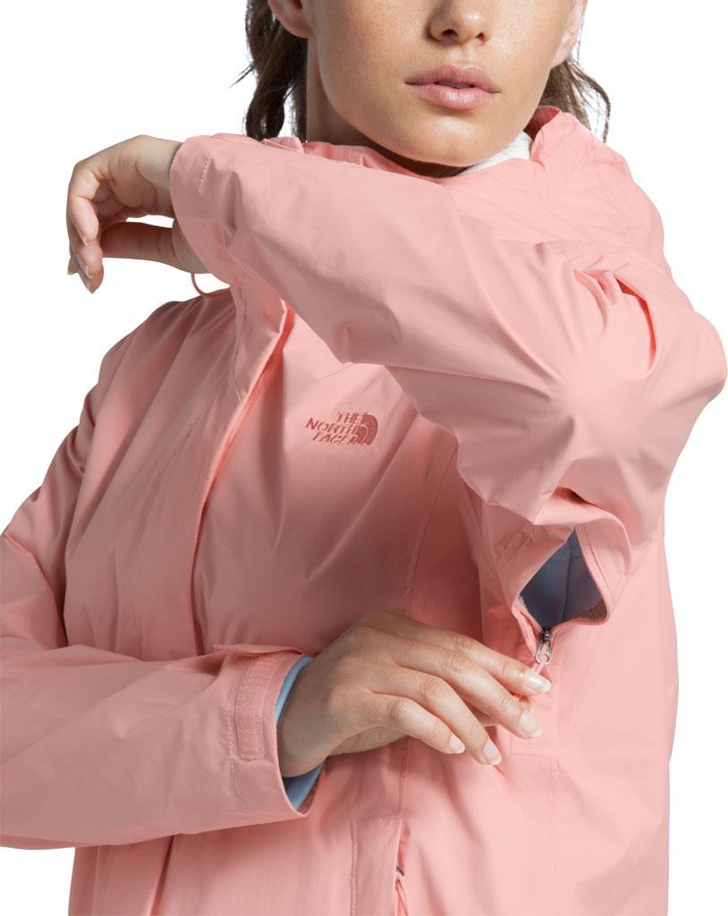 north face pink sliders