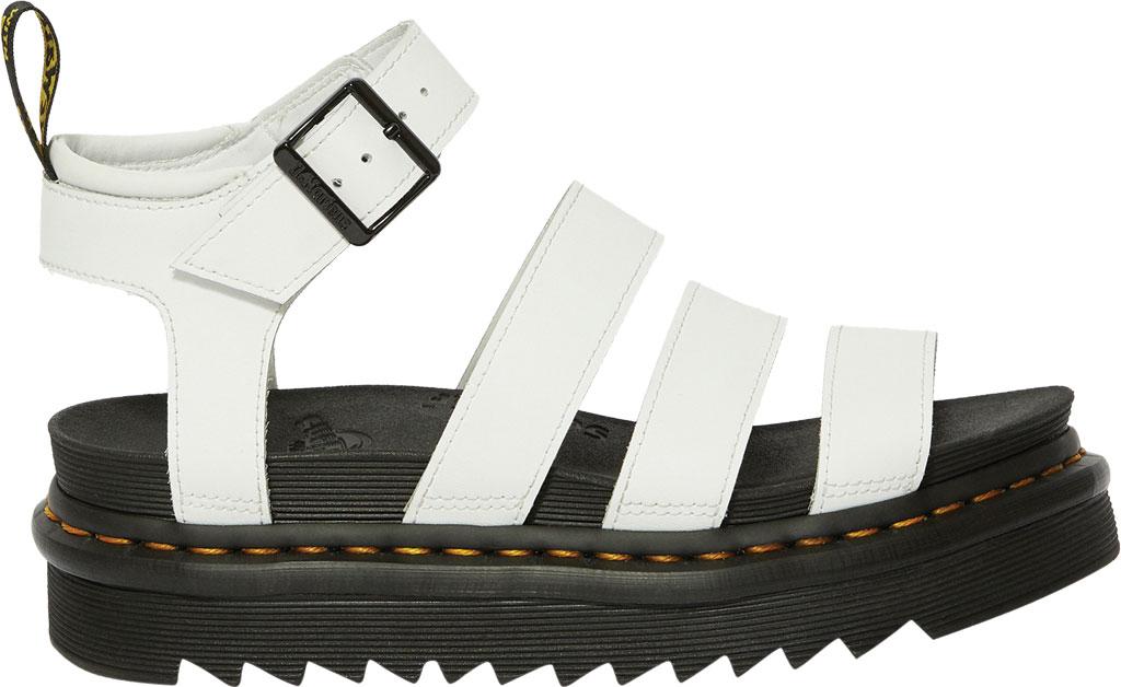 Dr. Martens Blaire Platform Strappy Sandal in White - Lyst