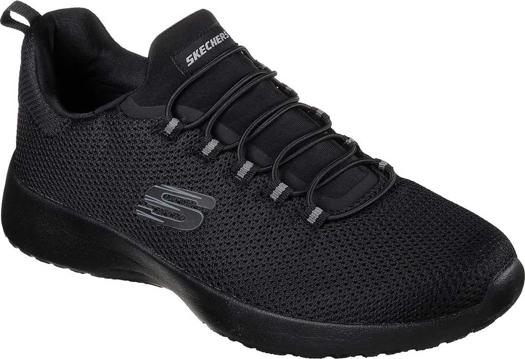 Skechers Dynamight Bungee Lace Sneaker in Black/Black (Black) for Men ...