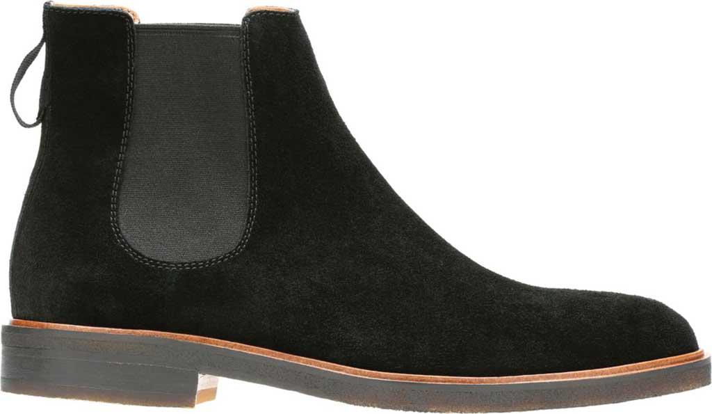 clarks black chelsea boots