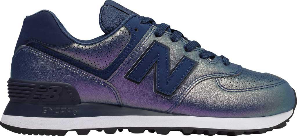 new balance 574 dark sheen