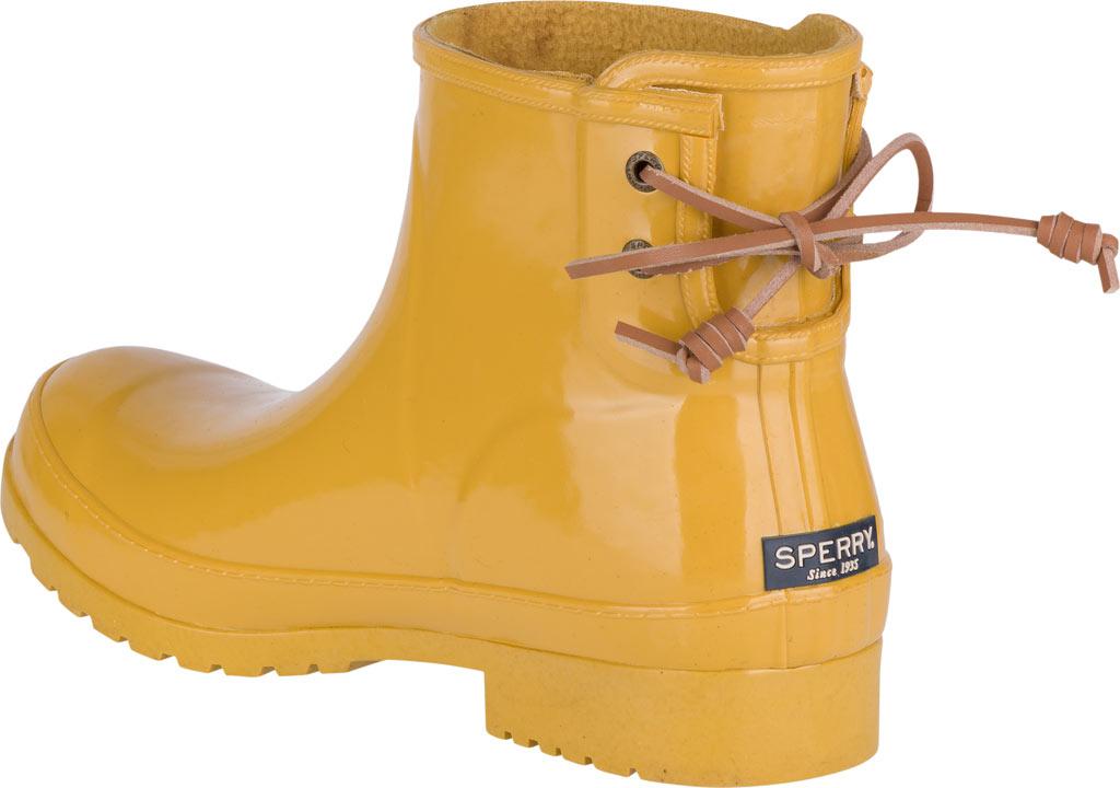 sperry walker turf rain boot yellow