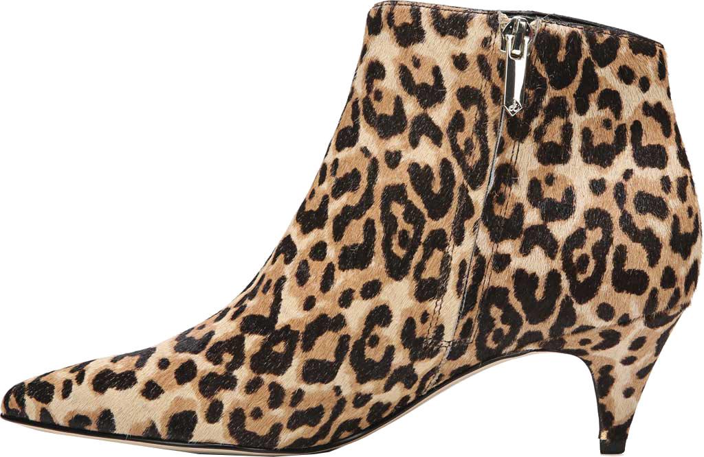 kinzey genuine calf hair pointy toe bootie