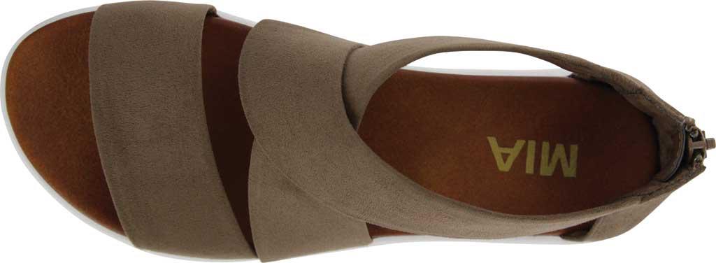 mia deana sandals taupe