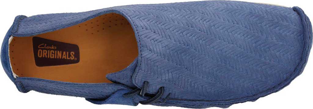 Clarks Leather Lugger Moc Slip-on in Night Blue (Blue) for Men - Lyst