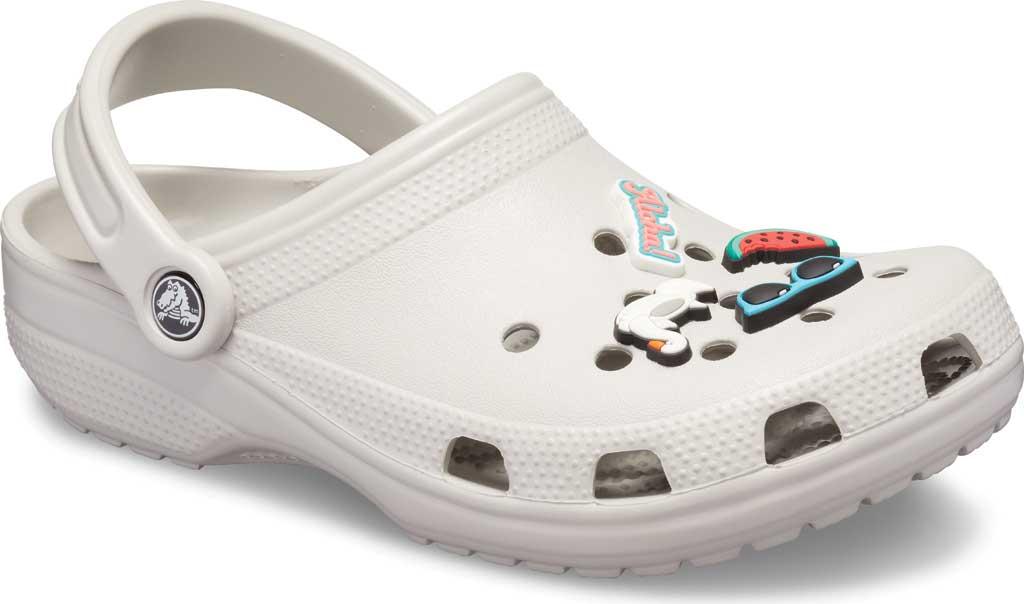 crocs heels white