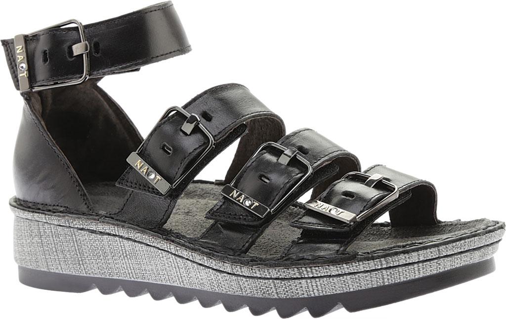 Naot Suede Begonia Ankle Strap Sandal in Metallic - Lyst
