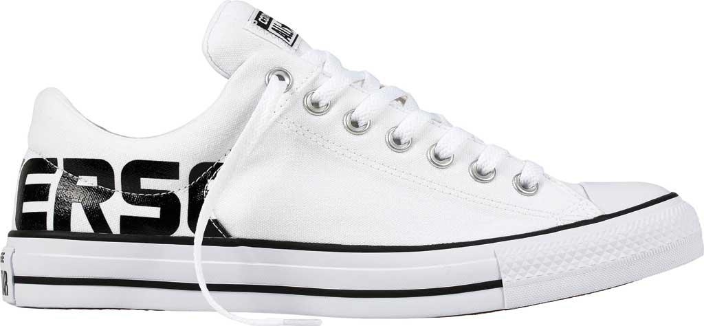 Converse Canvas Chuck Taylor All Star High Street Ox Low Sneaker in White/ Black/White (White) for Men - Lyst