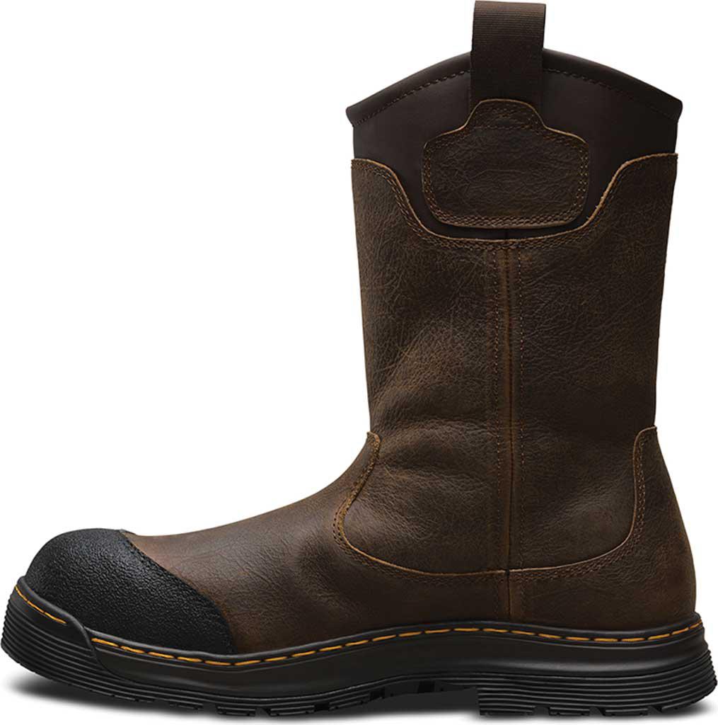 Dr. Martens Rubber Rush Eh Safety Toe Waterproof Rigger Boot in Brown