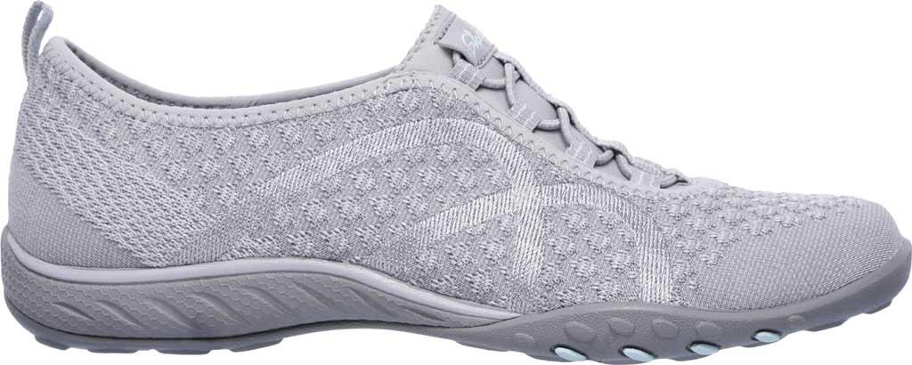 Skechers Rubber Relaxed Fit Breathe Easy Fortune-knit Slip-on in Grey  (Gray) - Lyst