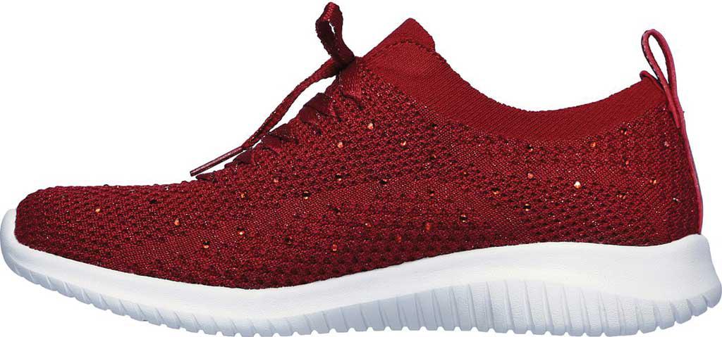skechers ultra flex strolling out red