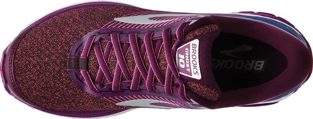 brooks ghost 10 purple pink teal