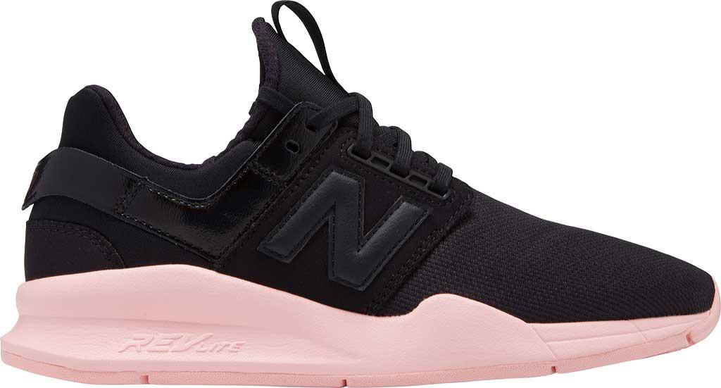 new balance 247 black with himalayan pink